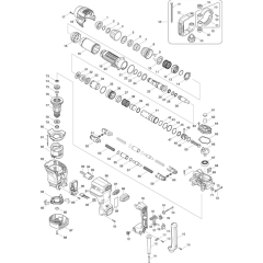 Main Assembly for Makita HM1111C