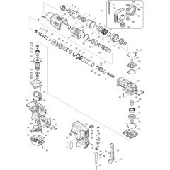 Main Assembly for Makita HM1203C