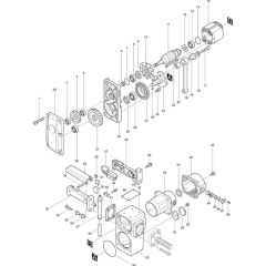 Makita HM1400 Main Assembly