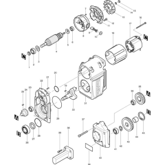 Makita HM1810 Main Assembly