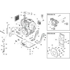 Honda GX100 Engine Assembly