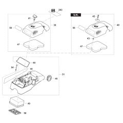 Hood & Air Filter for EK8100