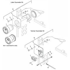 Hourmeter Assembly for Mixer