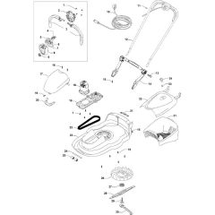 Husqvarna HOVER COMPACT 350 Assembly