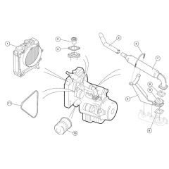 Diesel Engine Assembly