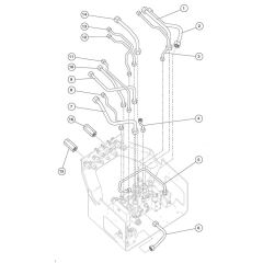 Hydraulics Tray Piping