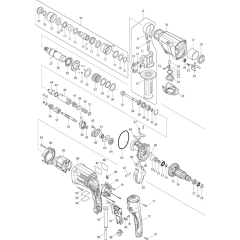 Main Assembly for Makita HR2611FT