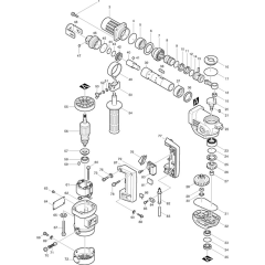Makita HR3520 Main Assembly