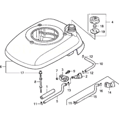 Fan Cover & Fuel Tank Assembly