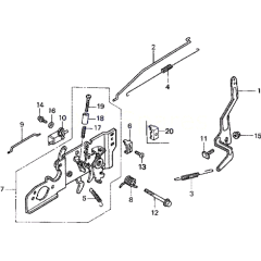 Control Assembly for Honda HRB425-CQX