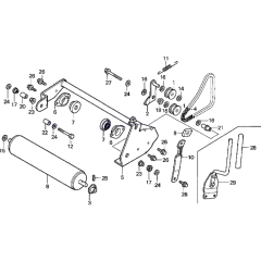 Roller & Frame for Honda HRB425-CQX