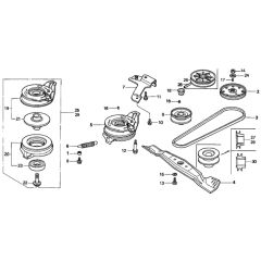 Rotary Blade for Honda HRD535