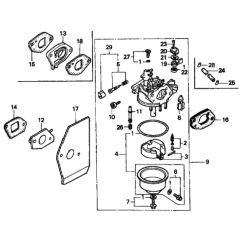 Carburetor for Honda HRD535