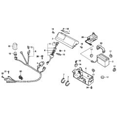 Control Panel for Honda HRD535