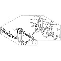 Transmission for Honda HRD535