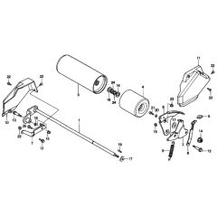 Rear Roller for Honda HRD535