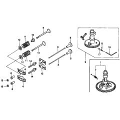 Camshaft for Honda HRD535