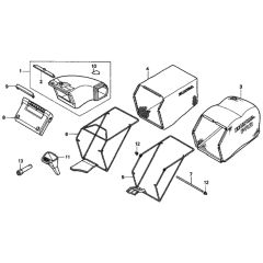 Grass Bag for Honda HRD535