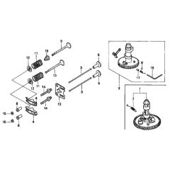 Camshaft for Honda HRD535