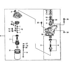 Starter Motor for Honda HRD535