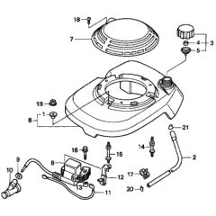 Fan Cover for Honda HRD535
