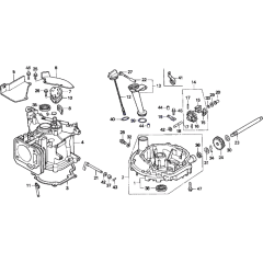 Engine Block Assembly for Honda HRD535