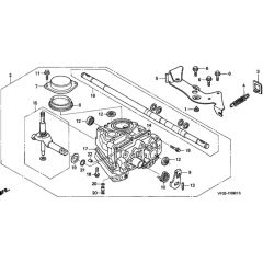 Transmission for Honda HRD536C