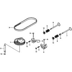 Camshaft Pulley for Honda HRD536C