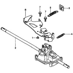 Transmission for Honda HRD536C