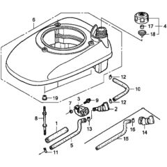 Fan Cover for Honda HRD536C2