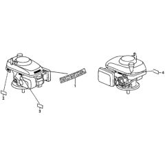 Honda HRD536C3 Label