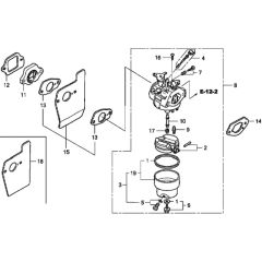 Carburetor for Honda HRD536C3