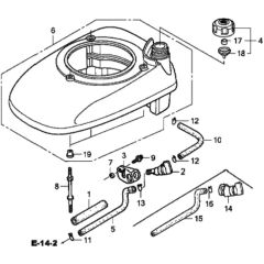 Fan Cover for Honda HRD536C3