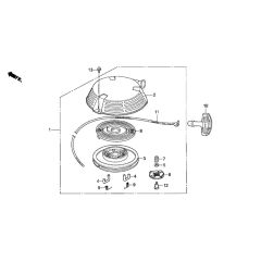 Recoil Starter for Honda Mower