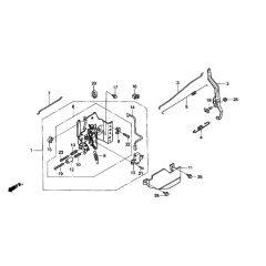 Control Assembly for Honda Mower