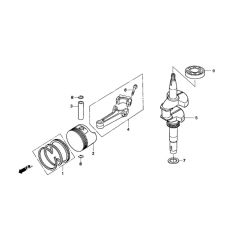 Crankshaft, Piston Assembly