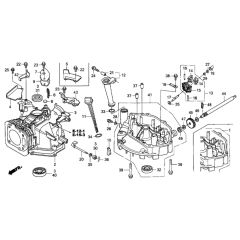 Cylinder Barrel & Oil Pan