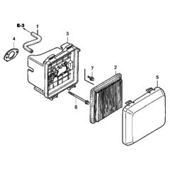 Air Cleaner for Honda HRG415C1