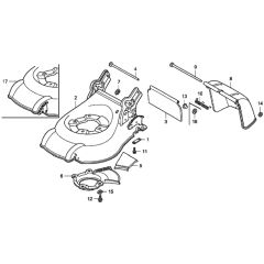 Cutter Housing for Honda HRG415C2
