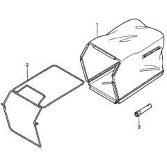 Grassbag & Tool for Honda HRG415C3