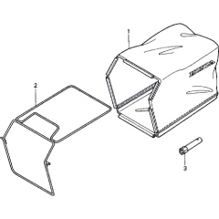 Grass Bag Assembly for Honda HRG415