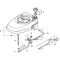 Fan Cover & Fuel Tank Assembly