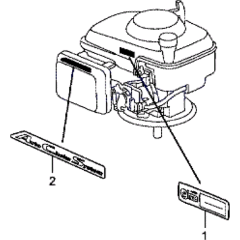 Decal Assembly for Honda HRG415