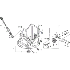 Oil Pan Sump for Honda HRG415 SD