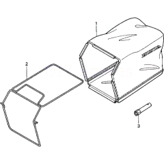 Grass Bag Assembly for Honda HRG415