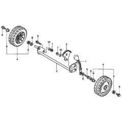 Front Wheel for Honda HRG465C1