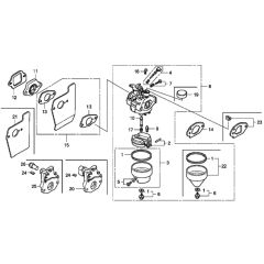 Carburetor for Honda HRG465C1