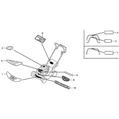 Honda HRG465C2 Label