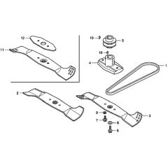 Rotary Blade for Honda HRG465C2