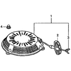 Recoil Starter for Honda HRG465C2
